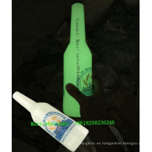 2018 de alta calidad! Botellas incandescentes / grietas y botellas ABS a prueba de roturas brillan en la oscuridad